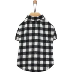 Frisco Black Plaid Dog & Cat Shirt -Frisco Shop 353682 PT3. AC SS1800 V1659726422