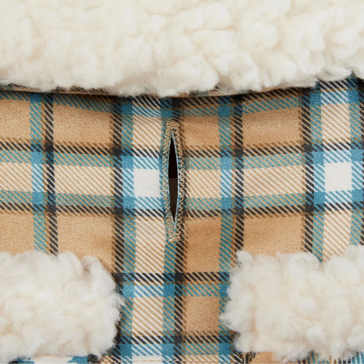 Frisco Lightweight Plaid Pocket Dog & Cat Coat 6 Frisco Lightweight Plaid Pocket Dog & Cat Coat - Image 6