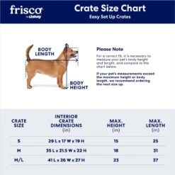 Frisco Easy Set-Up Wood Furniture Style Dog Crates 11 Frisco Easy Set-Up Wood Furniture Style Dog Crates -Frisco Shop 363840 PT2. AC SS1800 V1685459494