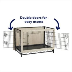 Frisco Easy Set-Up Wood Furniture Style Dog Crates 13 Frisco Easy Set-Up Wood Furniture Style Dog Crates -Frisco Shop 363840 PT4. AC SS1800 V1685459485