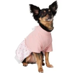 Frisco Tulle Hearts Dog & Cat Dress -Frisco Shop 371070 PT3. AC SS1800 V1700690603