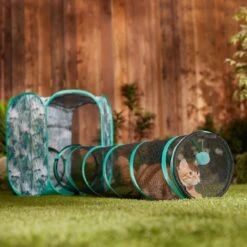 Frisco Mesh Outdoor Extra Tall Pop-up Cat Playpen & Tunnel -Frisco Shop 371206 PT6. AC SS1800 V1663094505