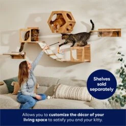 Frisco Cushioned Wall Mounted Cat Wall Shelf -Frisco Shop 373443 PT3. AC SS1800 V1675692706