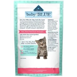 Blue Buffalo Baby Blue Savory Salmon Kitten Treats, 2-oz Bag & Frisco Bird With Feathers Teaser Wand Cat Toy With Catnip -Frisco Shop 501918 PT2. AC SS1800 V1648519307