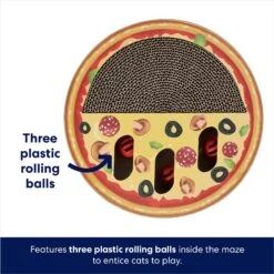 Frisco Interactive Maze & Scratch Cardboard Cat Toy With Catnip, Pizza 8 Frisco Interactive Maze & Scratch Cardboard Cat Toy With Catnip, Pizza -Frisco Shop 506154 PT2. AC SS1800 V1671551753