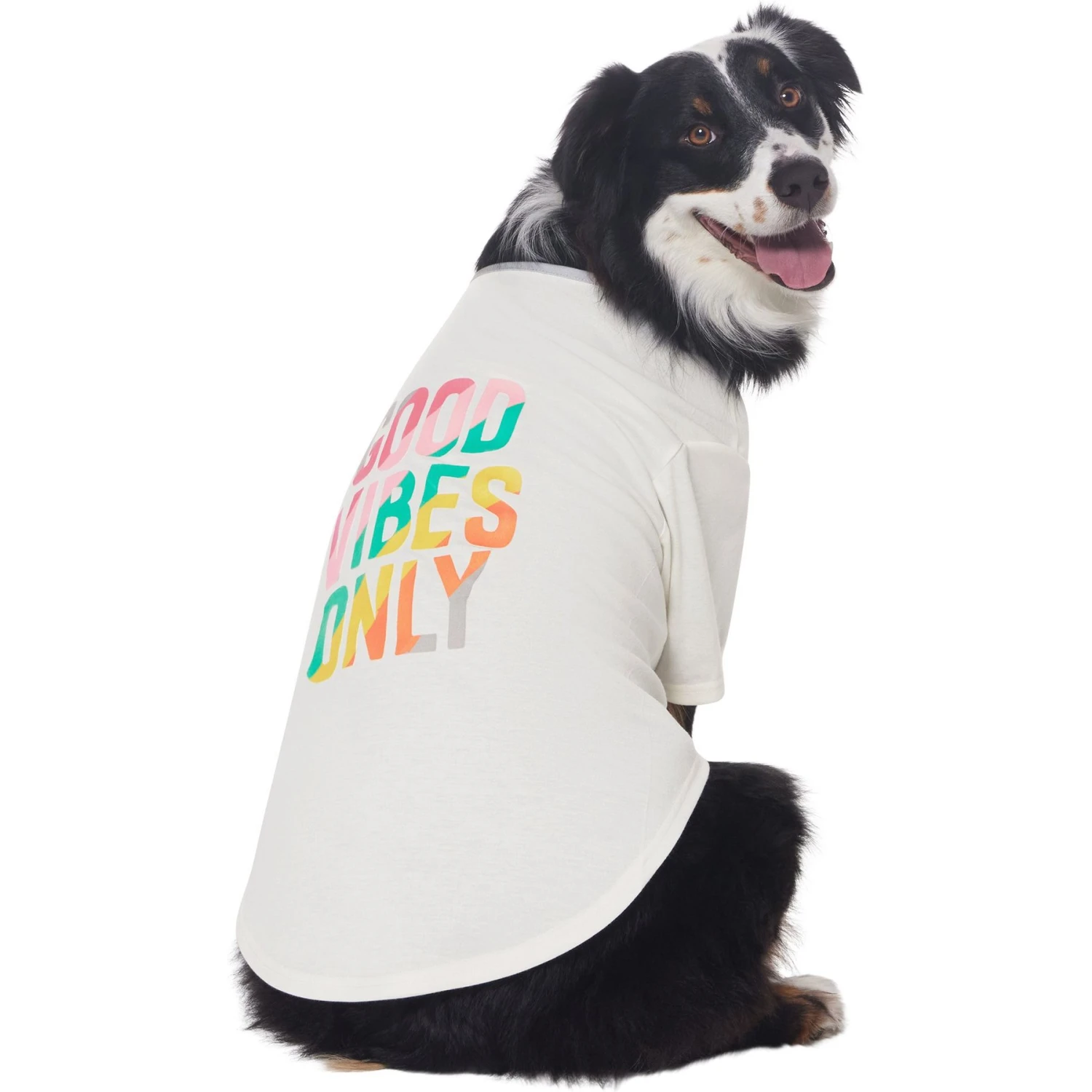 Frisco Good Vibes Only Dog & Cat T-Shirt 4 Frisco Good Vibes Only Dog & Cat T-Shirt - Image 4