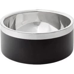 Frisco Insulated Two-Toned Non-Skid Stainless Steel Dog & Cat Bowl + 3 Items -Frisco Shop 630886 PT3. AC SS1800 V1662741658