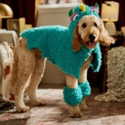 Frisco Faux Fur Monster Clash Dog & Cat Costume -Frisco Shop 708022 PT7. AC SS1800 V1689351099