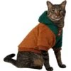 Frisco 2-Tone Colorblock Fleece Dog & Cat Hoodie