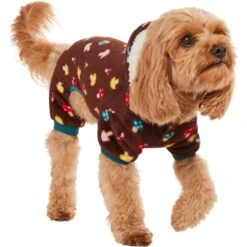 Frisco Cozy Plush Fleece Dog & Cat PJs, Mushrooms -Frisco Shop 718950 PT2. AC SS1800 V1703184628