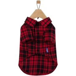 Frisco Red Tartan Plaid Dog & Cat Flannel Shirt -Frisco Shop 720790 PT4. AC SS1800 V1693401030