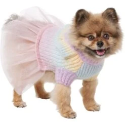 Frisco Rainbow Dog & Cat Sweater Dress -Frisco Shop 720934 PT2. AC SS1800 V1703194381