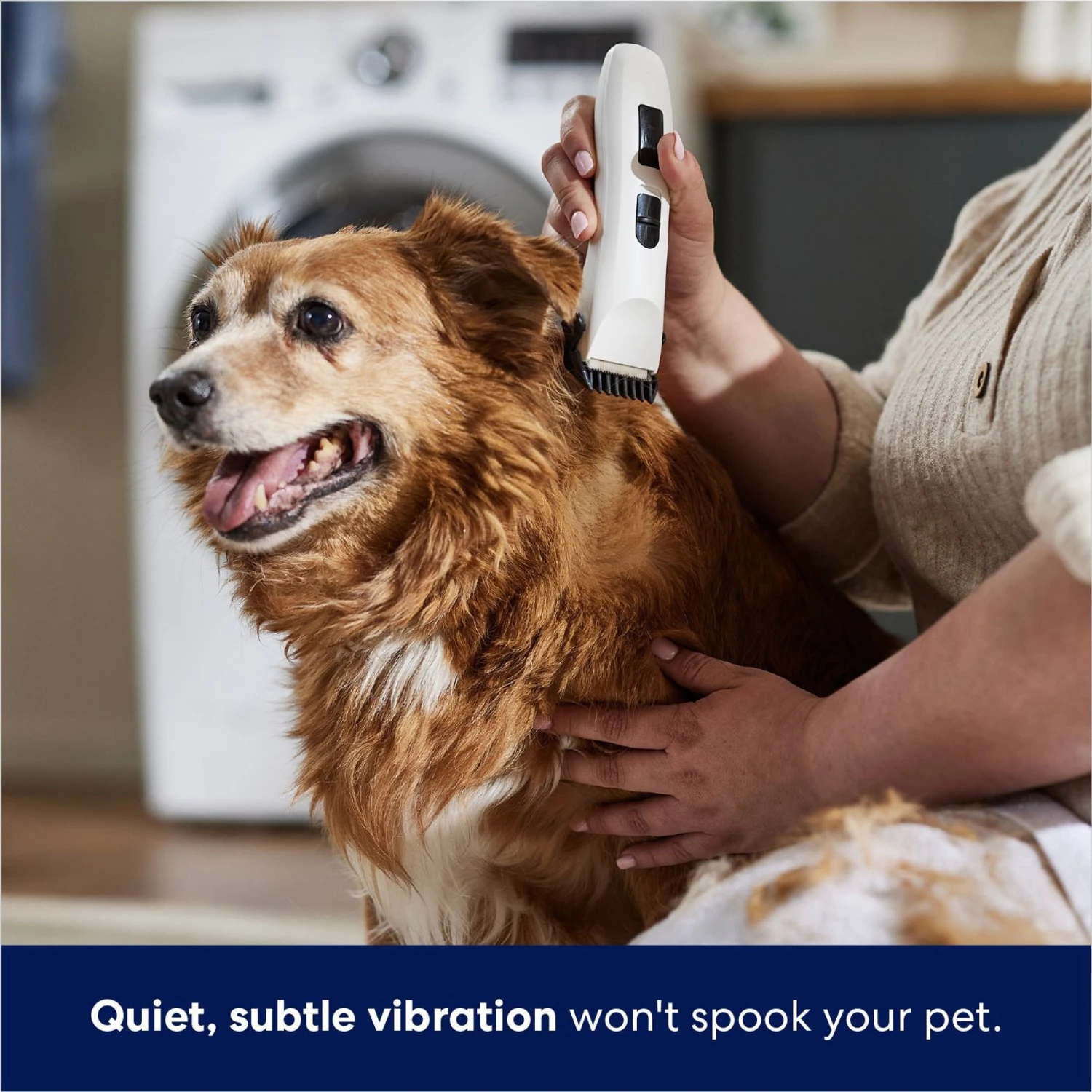 Rechargeable Cordless Cat & Dog Hair Clipper, White 4 Rechargeable Cordless Cat & Dog Hair Clipper, White - Image 4