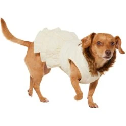 Frisco Medium Weight Quilted Ruffle Tiered Dog & Cat Dress -Frisco Shop 744262 PT2. AC SS1800 V1703194436