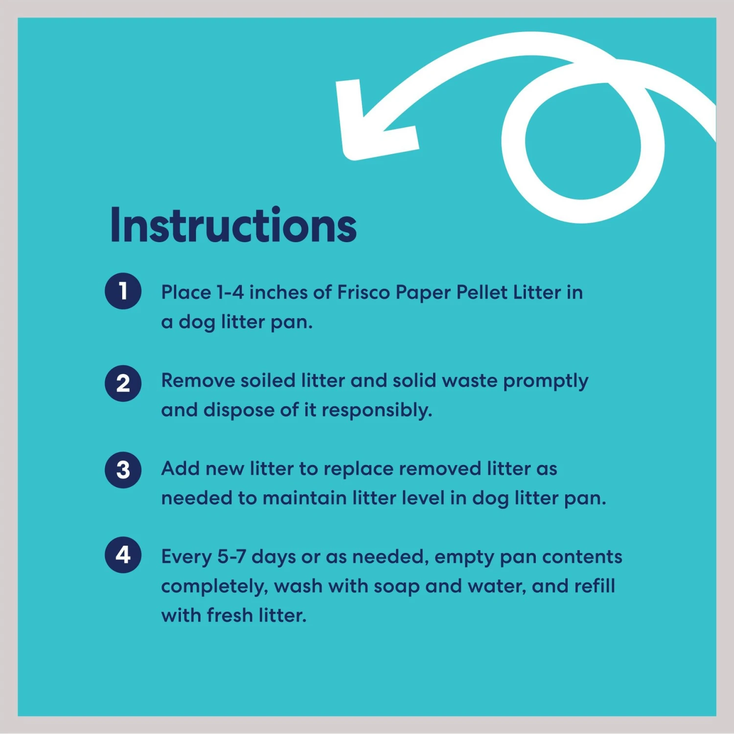 Frisco Paper Pellet Dog Litter 5 Frisco Paper Pellet Dog Litter - Image 5