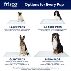 Frisco Mega Non-Skid Ultra Premium Dog Training & Potty Pads -Frisco Shop 793822 PT3. AC SS1800 V1683033861
