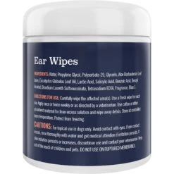 Zymox Ear Infection Solution With .5% Hydrocortisone For Dogs & Cats, 1.25-oz Bottle & Frisco Ear Wipes For Dogs, 100 Count -Frisco Shop 808334 PT6. AC SS1800 V1679065301
