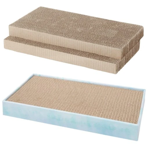 Frisco Double-Wide Cat Scratcher Toy Refill With Catnip, 2 Count & Frisco Double-Wide Cat Scratcher Toy With Catnip -Frisco Shop 933566 MAIN. AC SS1800 V1692305014