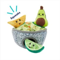 Frisco Trash Can & Raccoons Hide & Seek Puzzle Plush Squeaky Dog Toy & Frisco Guacamole Hide & Seek Puzzle Plush Squeaky Dog Toy -Frisco Shop 962062 PT7. AC SS1800 V1694783037