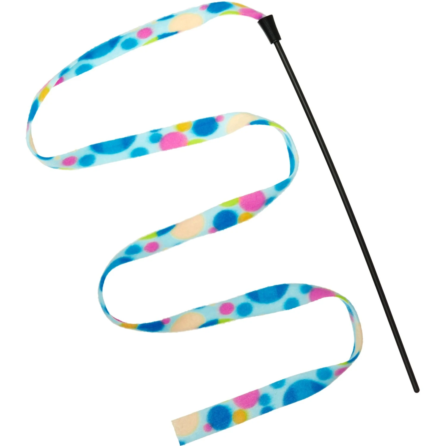 Frisco Fabric Teaser Wand Cat Toy & Frisco Bird With Feathers Teaser Wand Cat Toy With Catnip 2 Frisco Fabric Teaser Wand Cat Toy & Frisco Bird With Feathers Teaser Wand Cat Toy With Catnip - Image 2