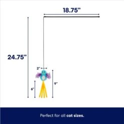 Frisco Fabric Teaser Wand Cat Toy & Frisco Bird With Feathers Teaser Wand Cat Toy With Catnip 15 Frisco Fabric Teaser Wand Cat Toy & Frisco Bird With Feathers Teaser Wand Cat Toy With Catnip -Frisco Shop 962094 PT6. AC SS1800 V1694782977