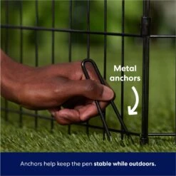 Frisco Wire Dog & Small Pet Exercise Pen With Step-Through Door -Frisco Shop 97484 PT3. AC SS1800 V1667228559