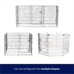 Frisco Wire Dog & Small Pet Exercise Pen With Step-Through Door -Frisco Shop 97484 PT5. AC SS1800 V1667227970